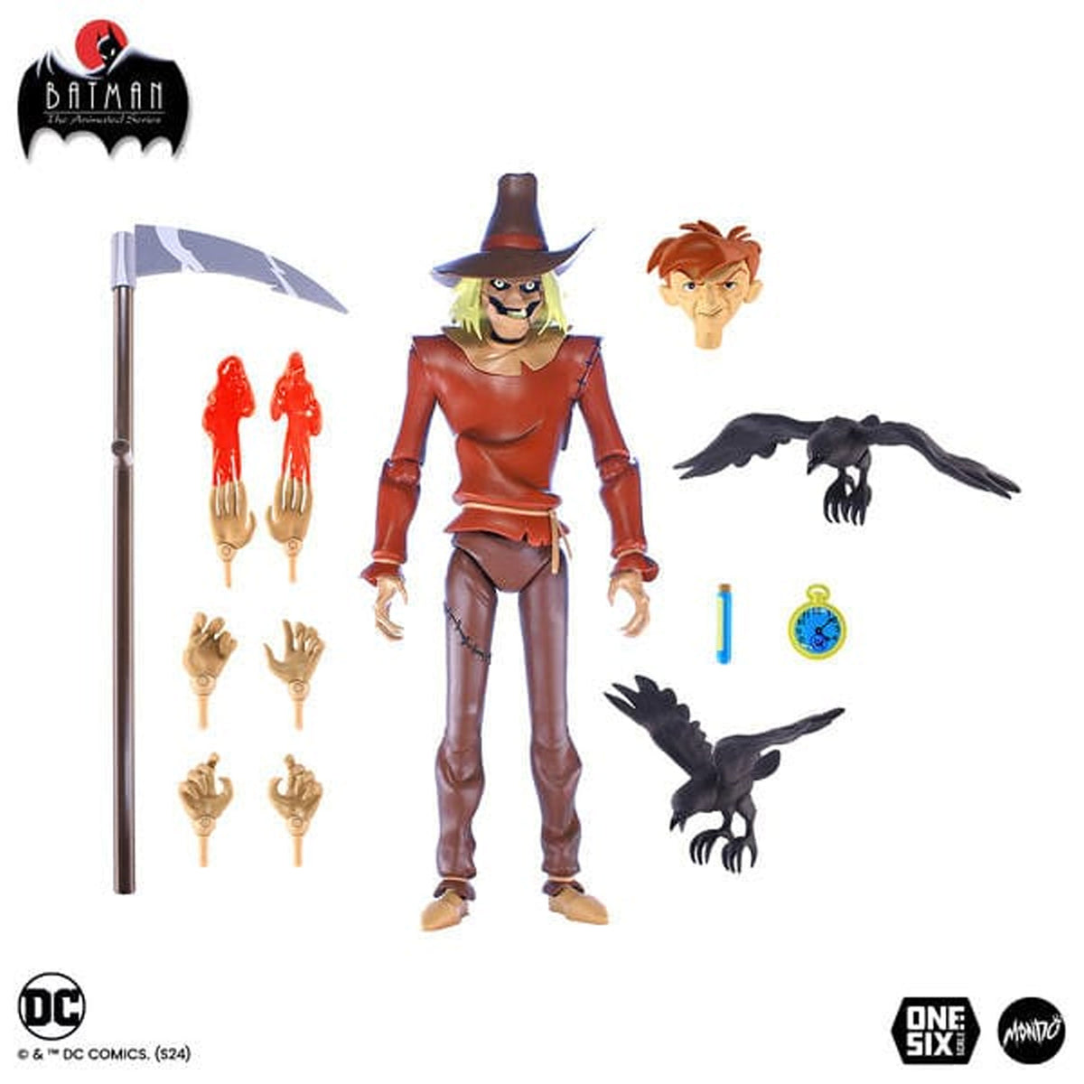 Batman: The Animated Series Action Figure 1/6 Scarecrow