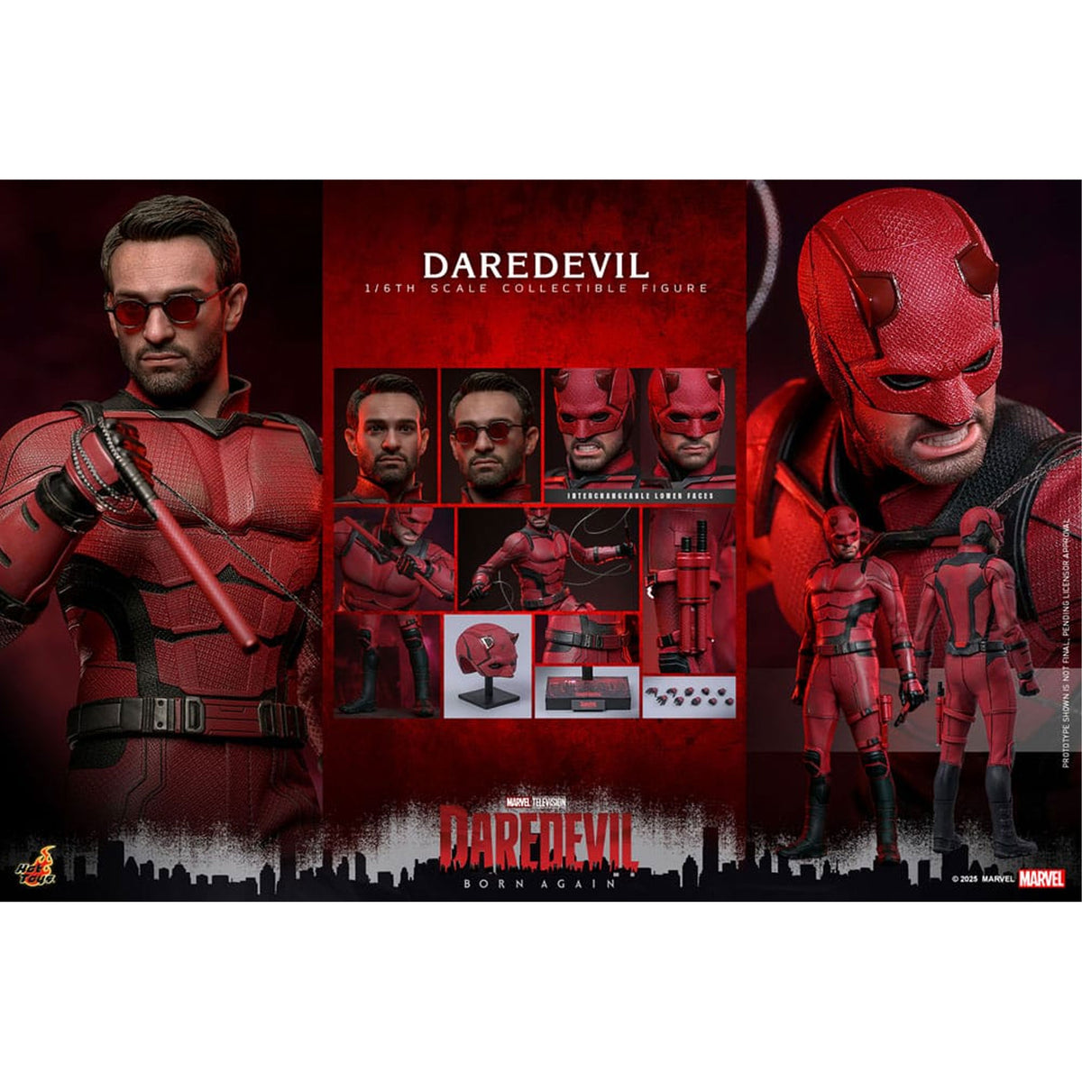 Daredevil: Born Again 1/6 Daredevil -Action Figure