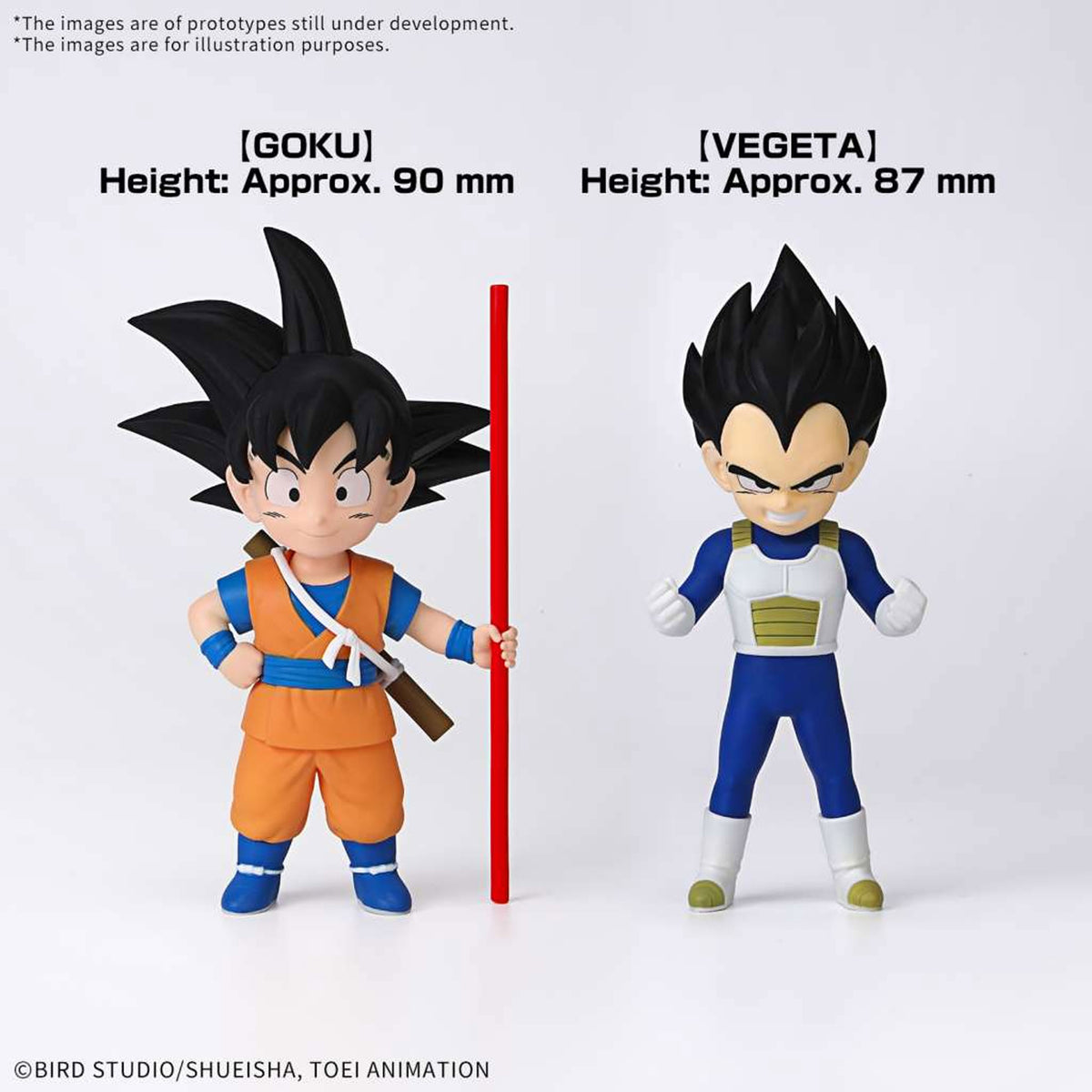 Dragon Ball Daima Son Goku & Vegeta - Modellbyggsats