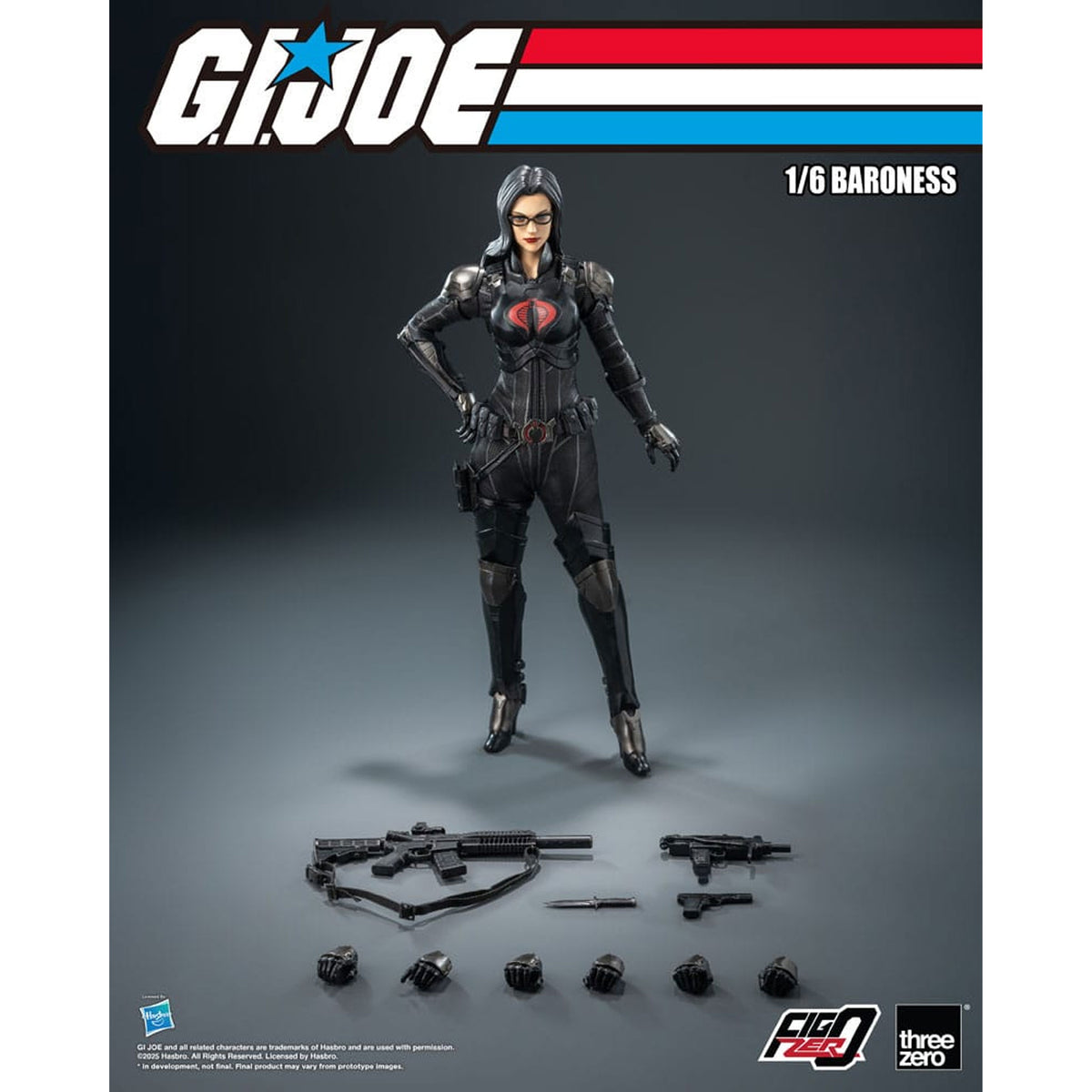 G.I. Joe FigZero 1/6 Baroness -Action Figuuri