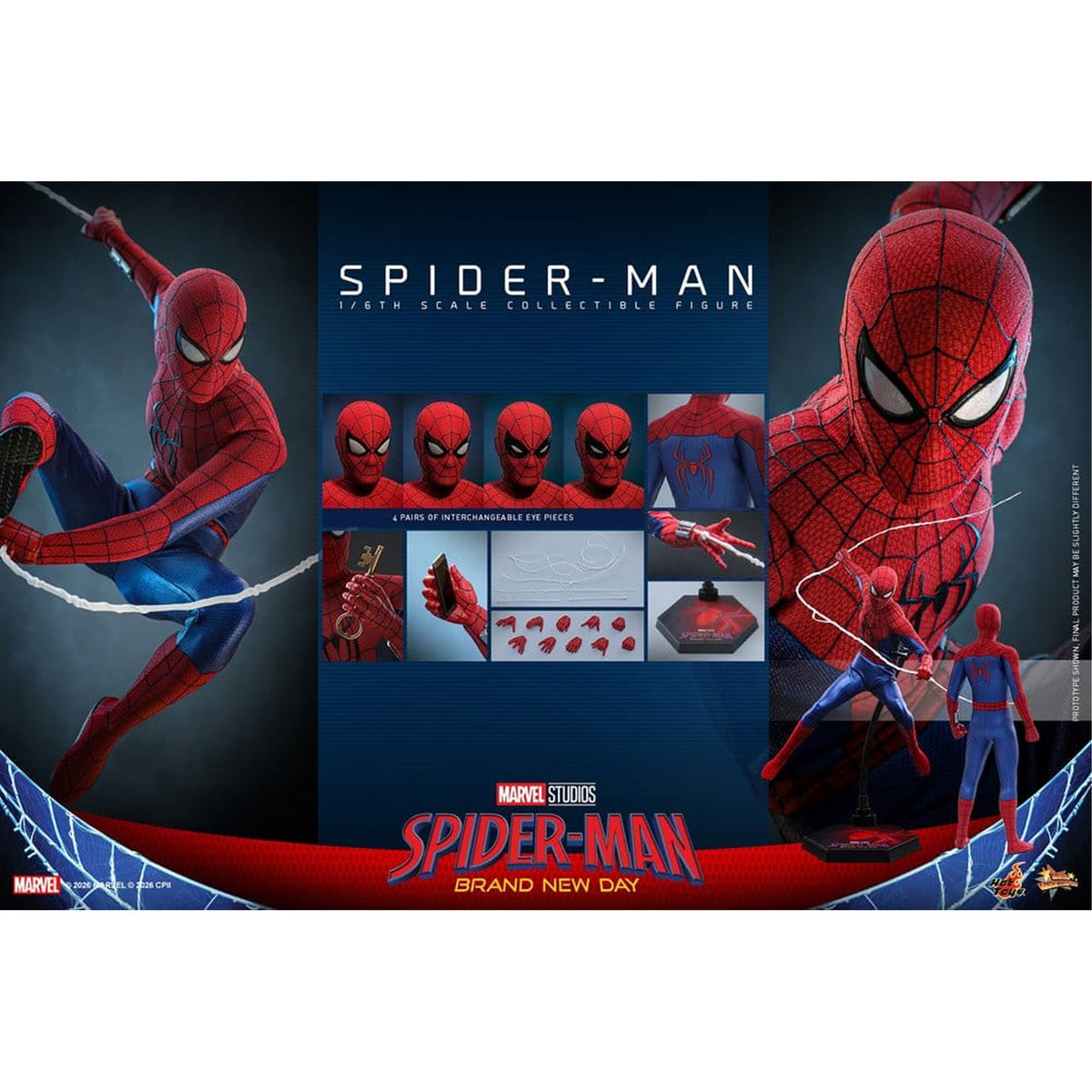 Marvel Spider-Man: Brand New Day 1/6 Spider-Man -Action Figure