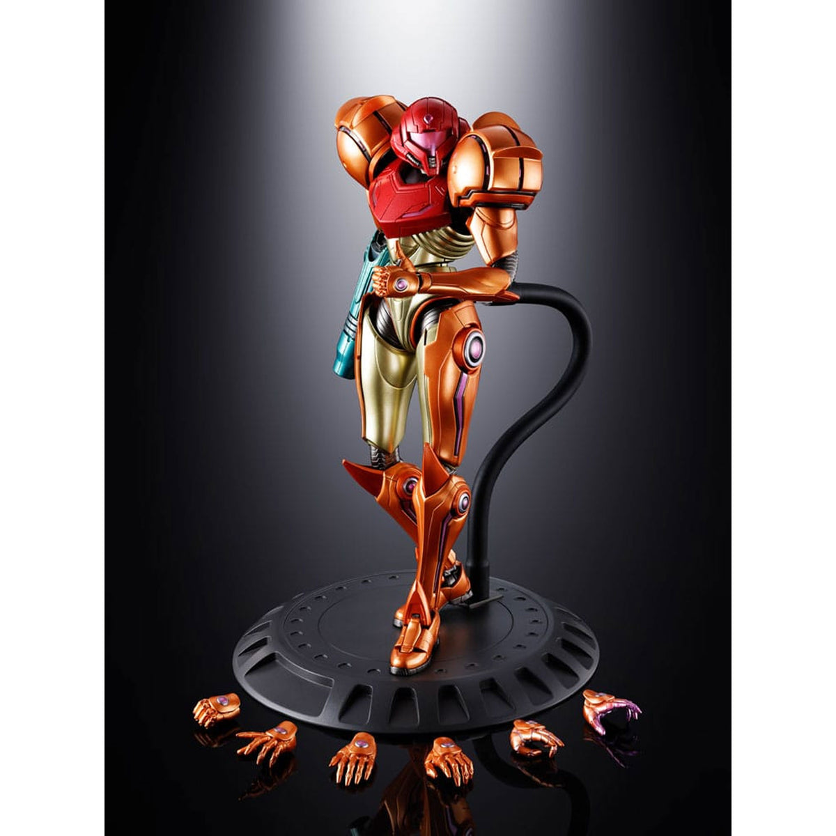 Metroid Prime 4: Beyond Diecast Samus Aran LED -Action Figure