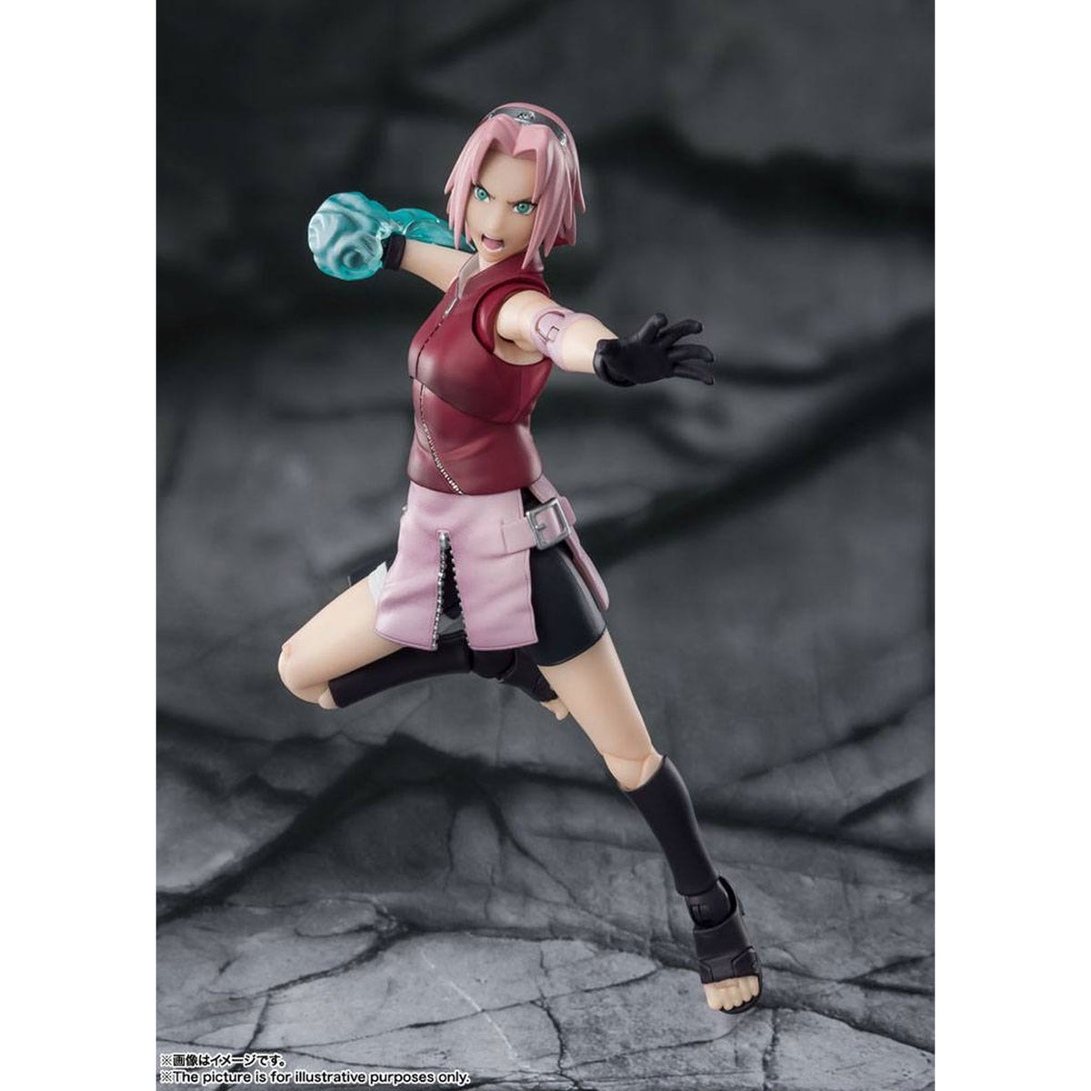 Naruto Shippuden S.H. Figuarts Sakura Haruno -Arvinge av Tsunades okuvliga vilja-