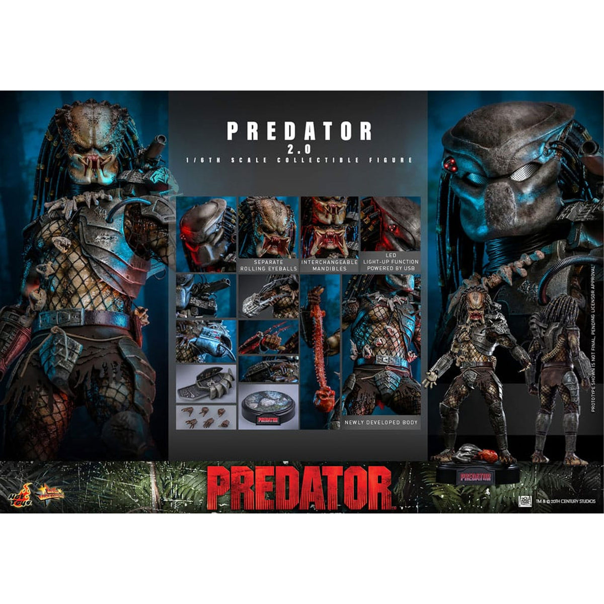 Predator Movie Masterpiece 1/6 Predator (2.0) -Action Figure