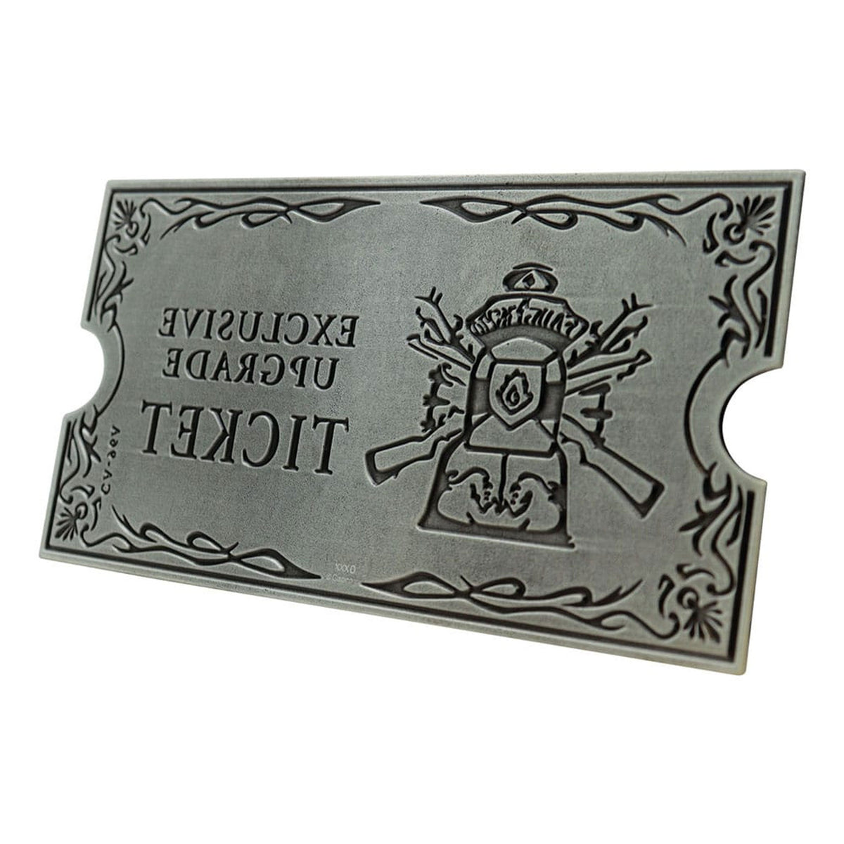 Resident Evil 4 1/1 Metal Exclusive Upgrade Ticket -Replica