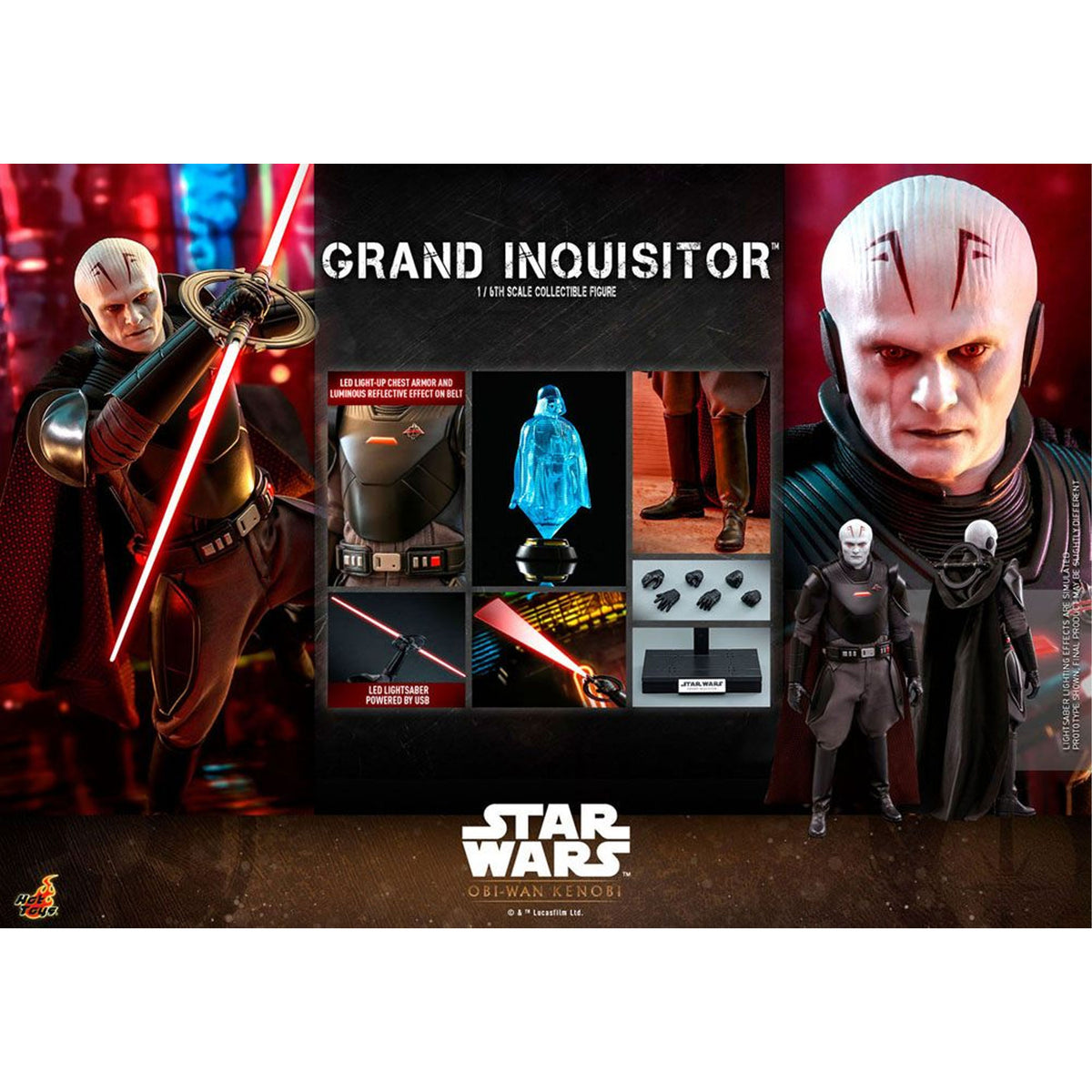 Star Wars: Obi-Wan Kenobi 1/6 Grand Inquisitor