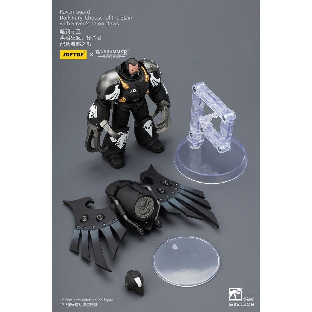 Warhammer 40,000 Raven Guard Dark Fury, Chooser of the Slain -Action Figure