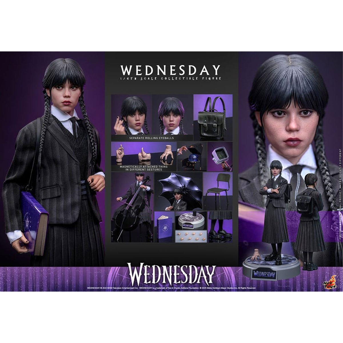 Wednesday 1/6 Wednesday -Action Figuuri
