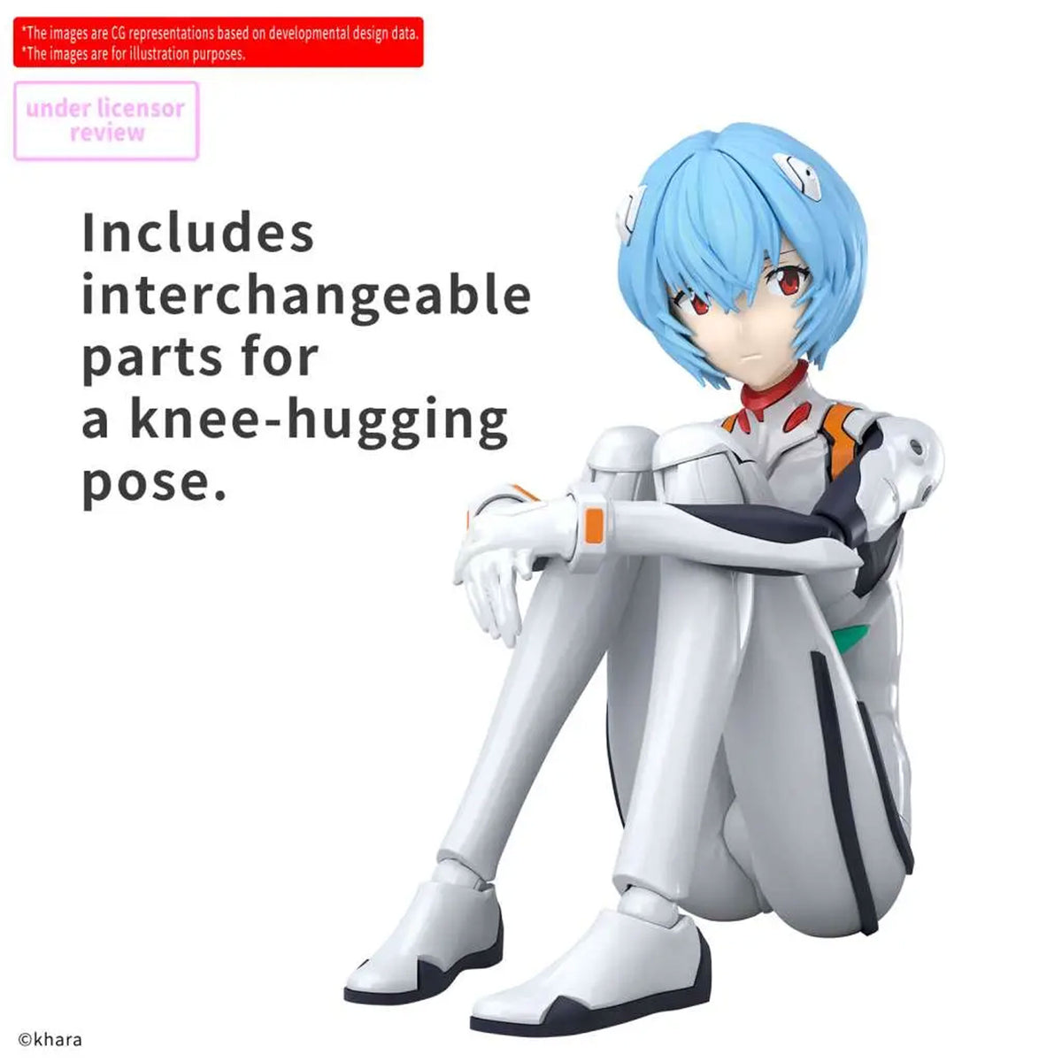 30mp Rei Ayanami Plug Suit Ver -Model Kit