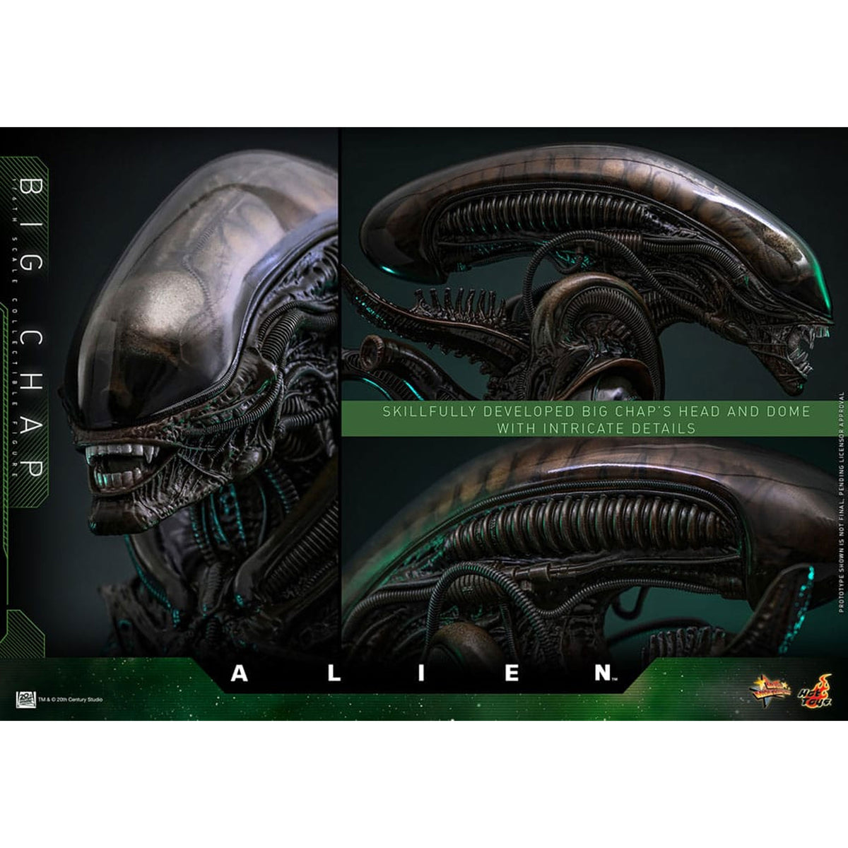 Alien Movie Masterpiece 1/6 Big Chap -Action Figure