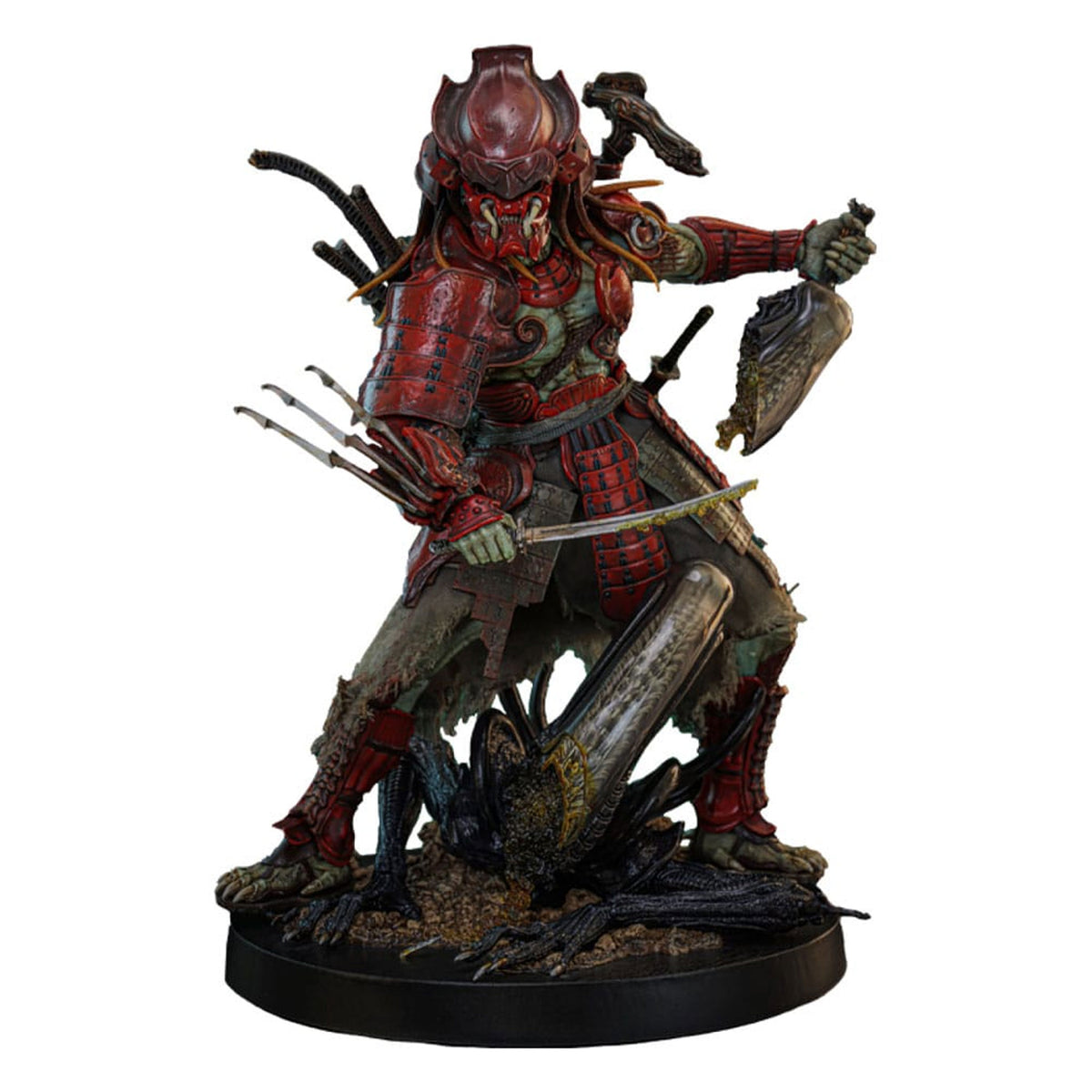 Alien vs. Predator Artist Collection 1/6 Akaoni Samurai Predator -Action Figure
