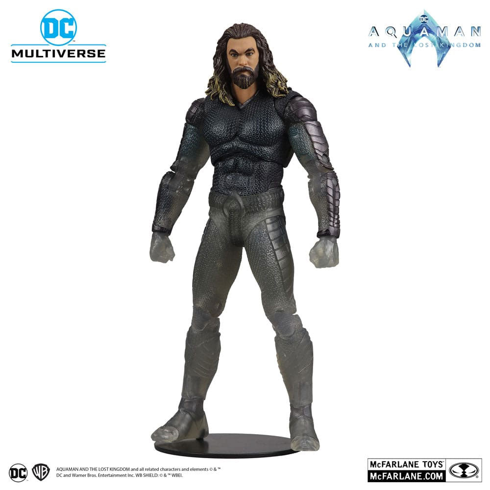 Aquaman and the Lost Kingdom DC Multiverse Aquaman (Stealth Suit with Topo) (Gold Label) -Action Figuuri
