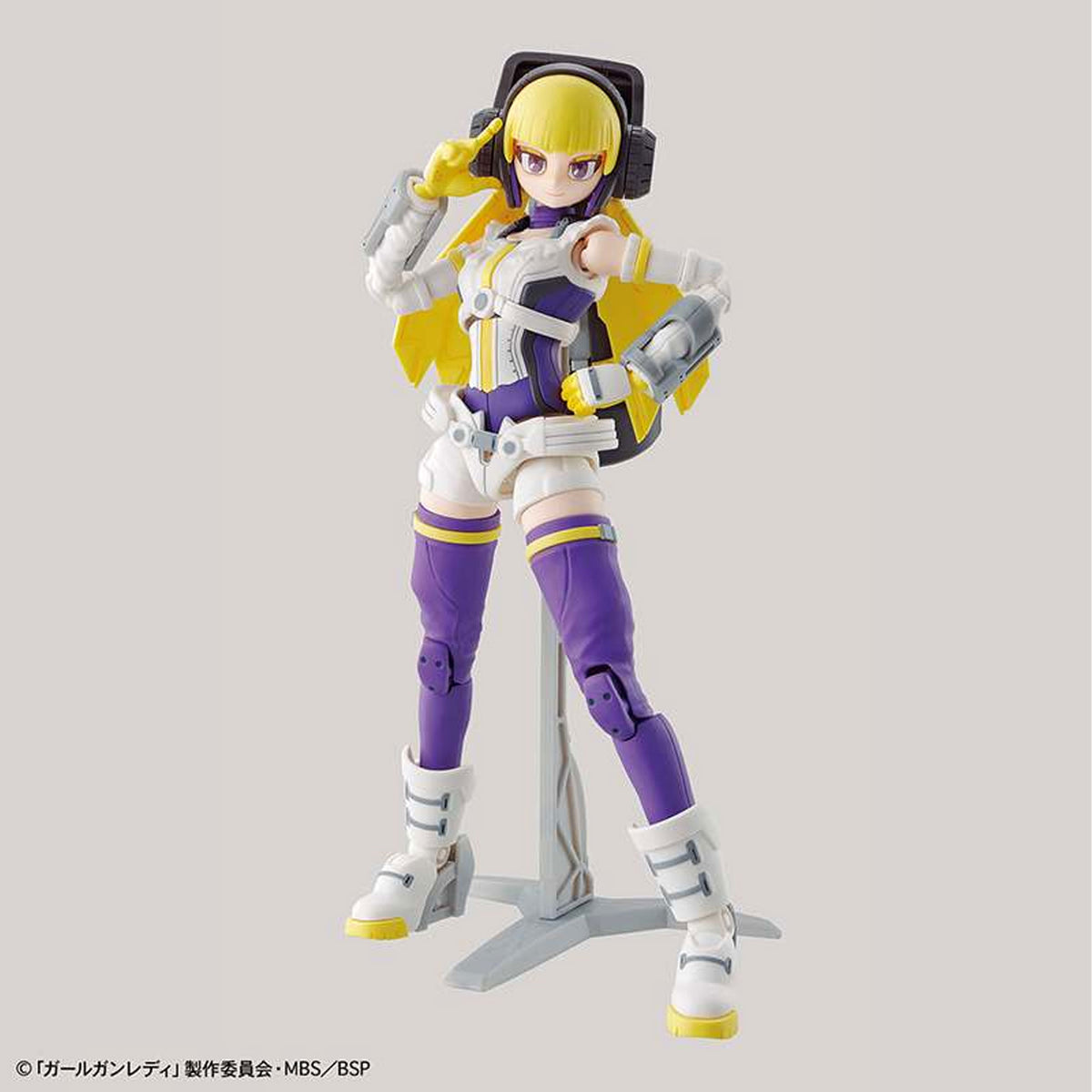 Attack Girl Gun Lady Commander Charlotte -Model kit