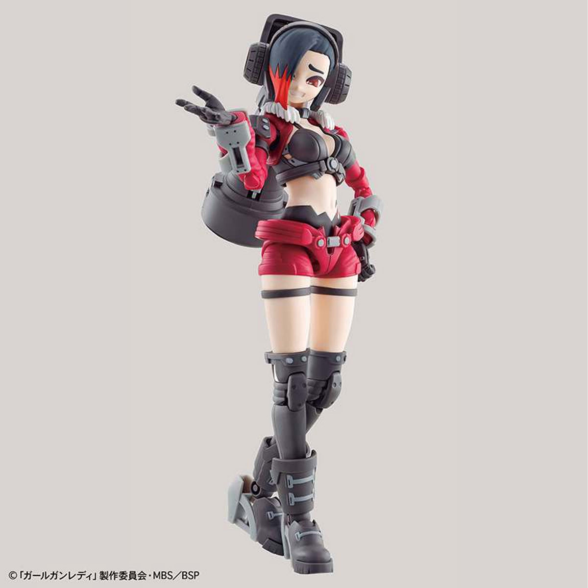 Attack Girl Gun Lady Commander Daisy -Model kit