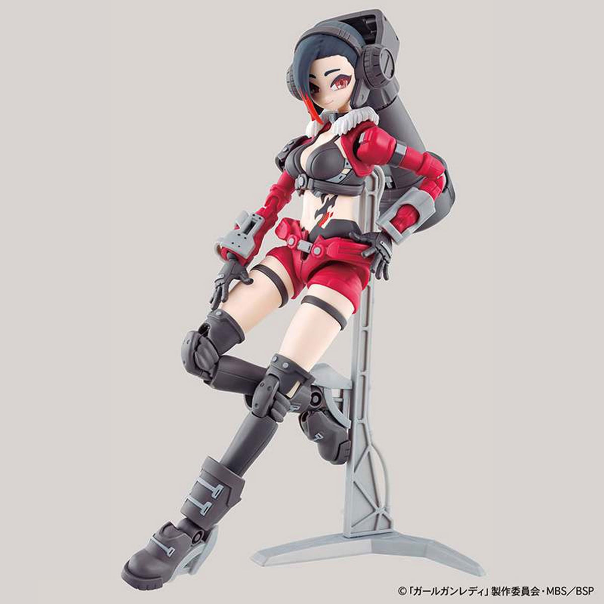 Attack Girl Gun Lady Commander Daisy -Model kit