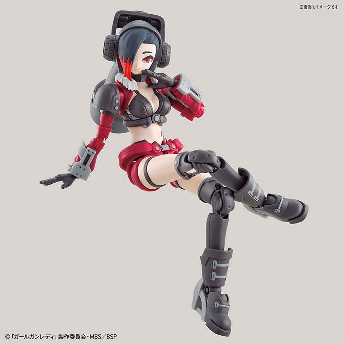 Attack Girl Gun Lady Commander Daisy -Model kit
