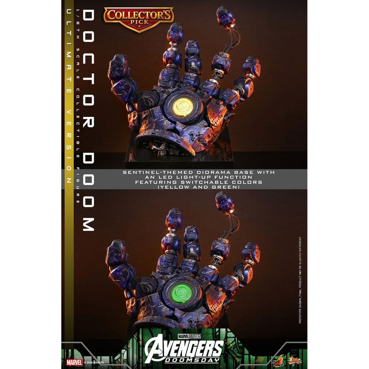 Avengers: Doomsday Movie Masterpiece 1/6 Doctor Doom (Ultimate Version) -Action Figure