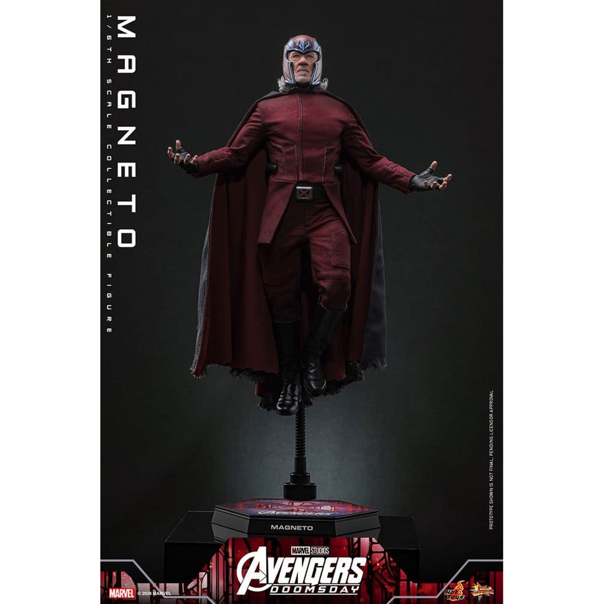 Avengers: Doomsday Movie Masterpiece 1/6 Magneto -Action Figure