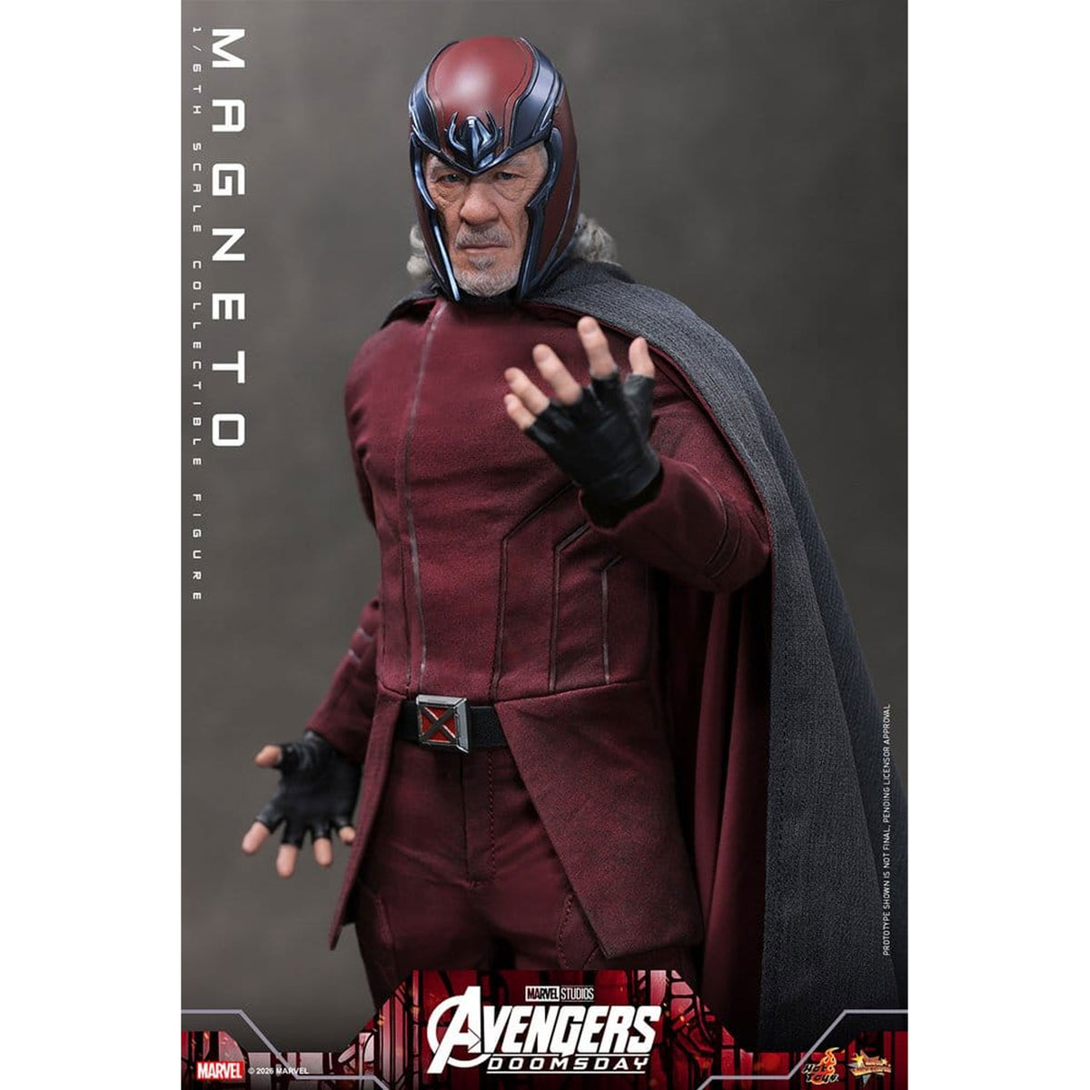 Avengers: Doomsday Movie Masterpiece 1/6 Magneto -Action Figure