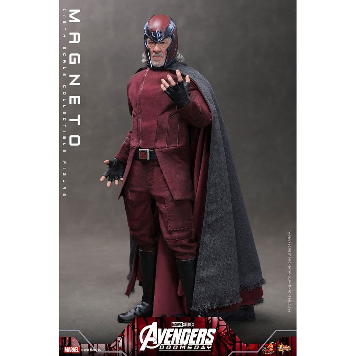 Avengers: Doomsday Movie Masterpiece 1/6 Magneto -Action Figure