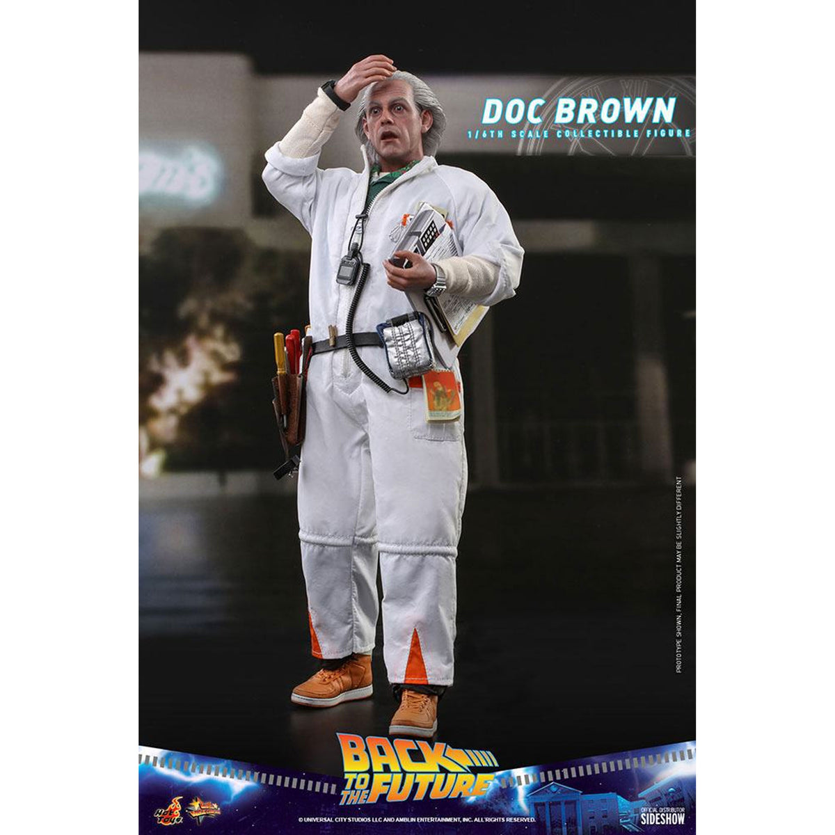 Back To The Future Movie Masterpiece 1/6 Doc Brown