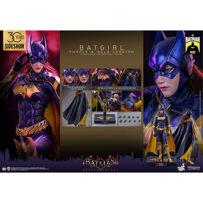 Batman Arkham Knight Videogame Masterpiece Action Figure 1/6 Batgirl (Purple and Gold Version) Exclusive