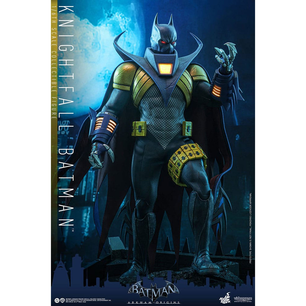 Batman: Arkham Origins Videogame Masterpiece 1/6 Knightfall Batman -Action Figuuri