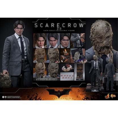 Batman Begins Movie Masterpiece 1/6 Scarecrow 2.0 -Action Figuuri