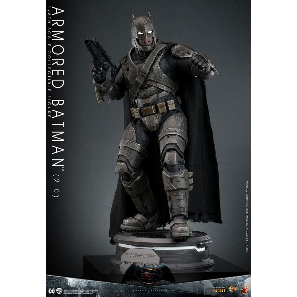 Batman v Superman: Dawn of Justice Movie Masterpiece 1/6 Armored Batman 2.0 -Action Figuuri