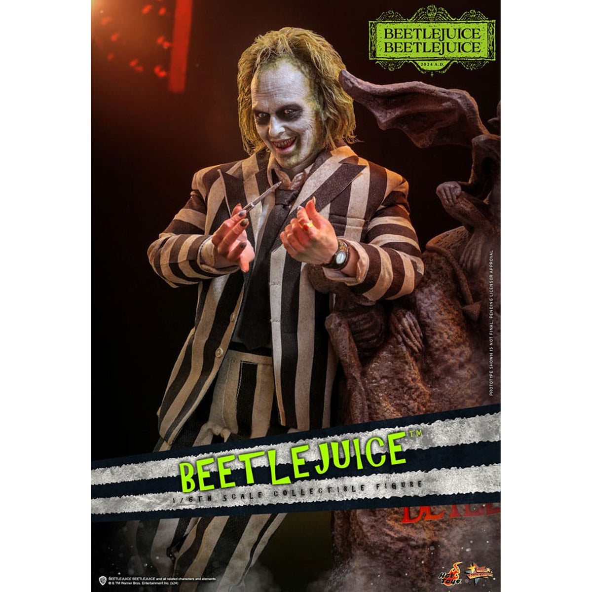 Beetlejuice Movie Masterpiece 1/6 Beetlejuice -Action Figuuri