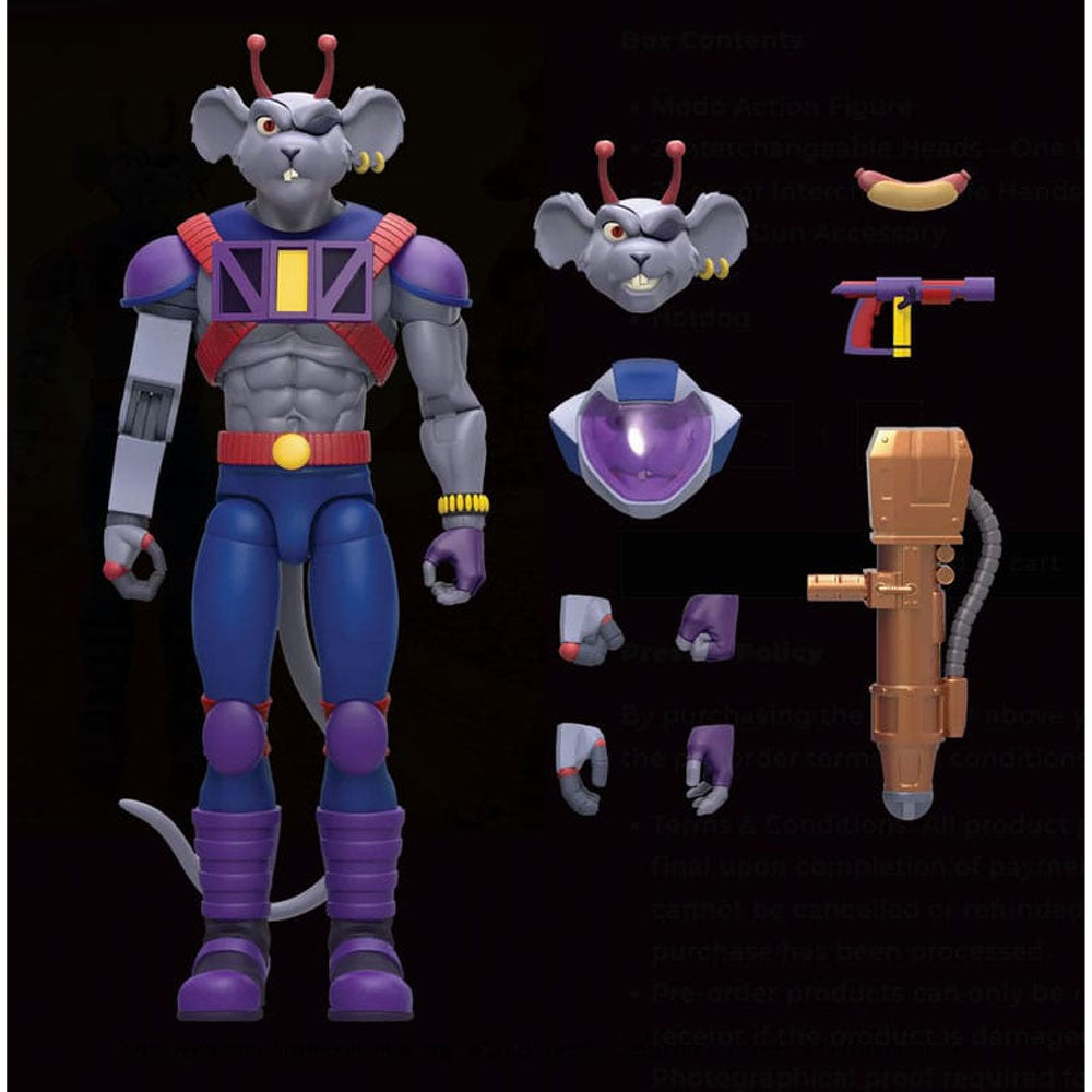 Biker Mice From Mars Modo -Action Figuuri