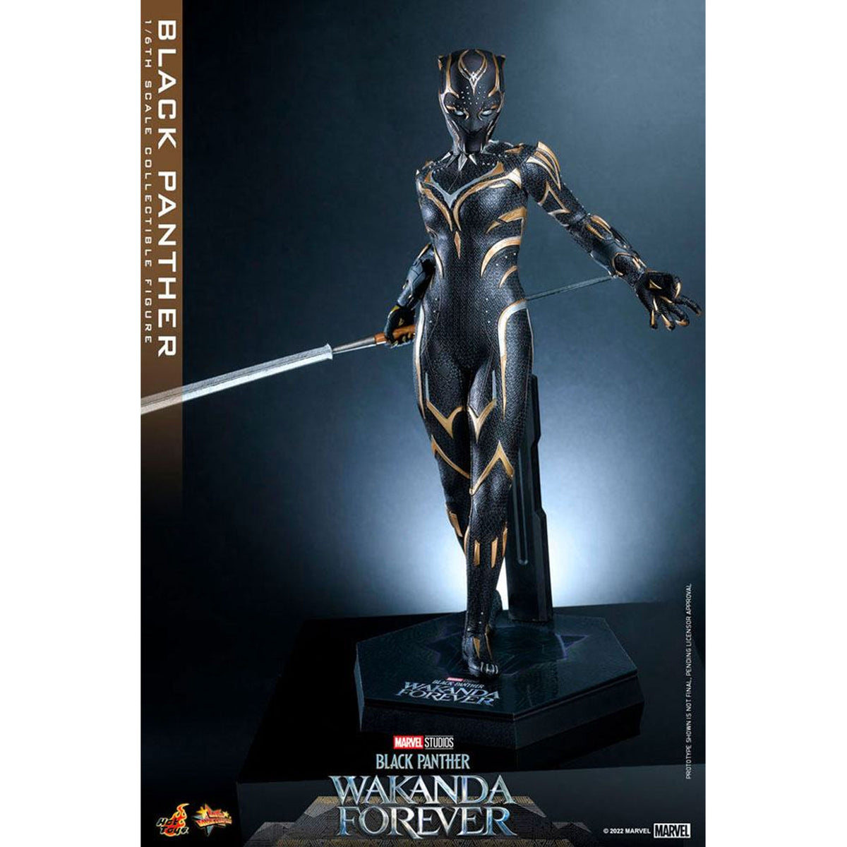 Black Panther: Wakanda Forever Movie Masterpiece 1/6 Black Panther