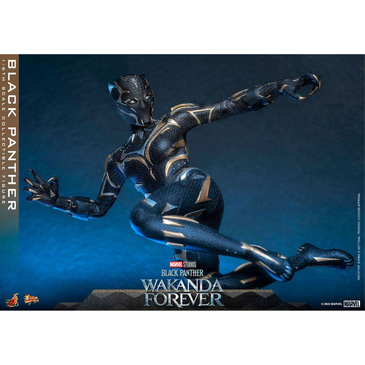 Black Panther: Wakanda Forever Movie Masterpiece 1/6 Black Panther