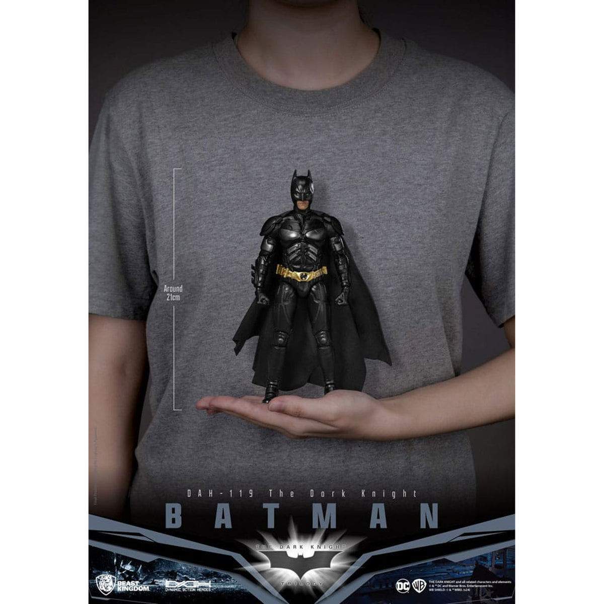 DC Comics Dynamic 8ction Heroes 1/9 Batman (The Dark Knight) -Actionfigur