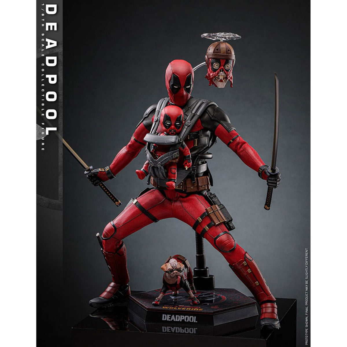 Deadpool & Wolverine Movie Masterpiece Action Figure 1/6 Deadpool