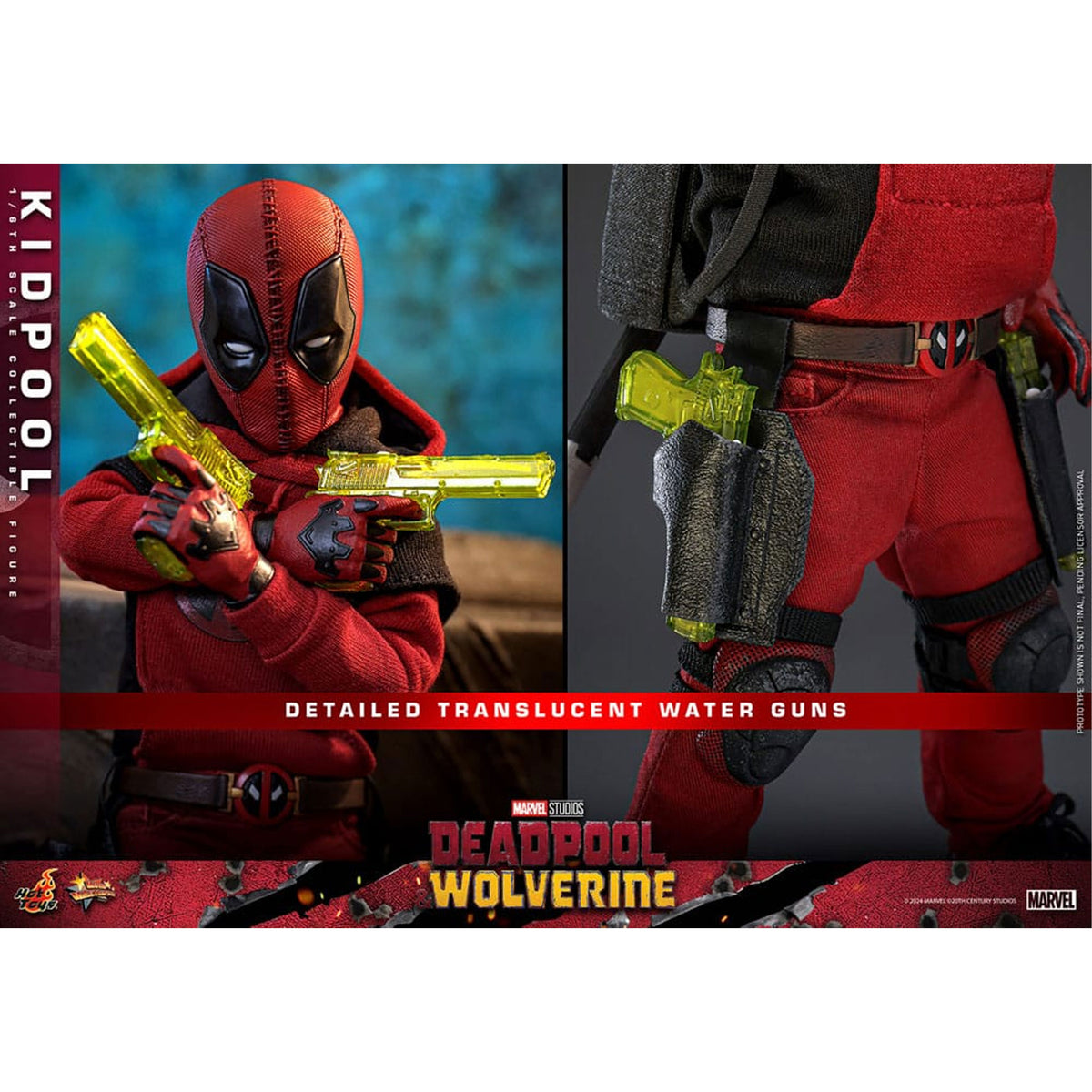 Deadpool & Wolverine Movie Masterpiece 1/6 Kidpool -Action Figuuri