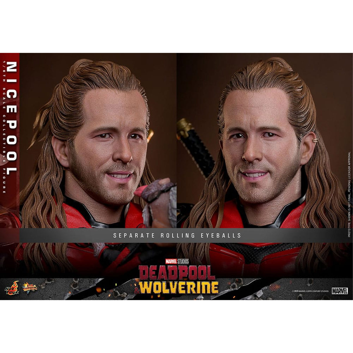 Deadpool & Wolverine Movie Masterpiece 1/6 Nicepool -Action Figure