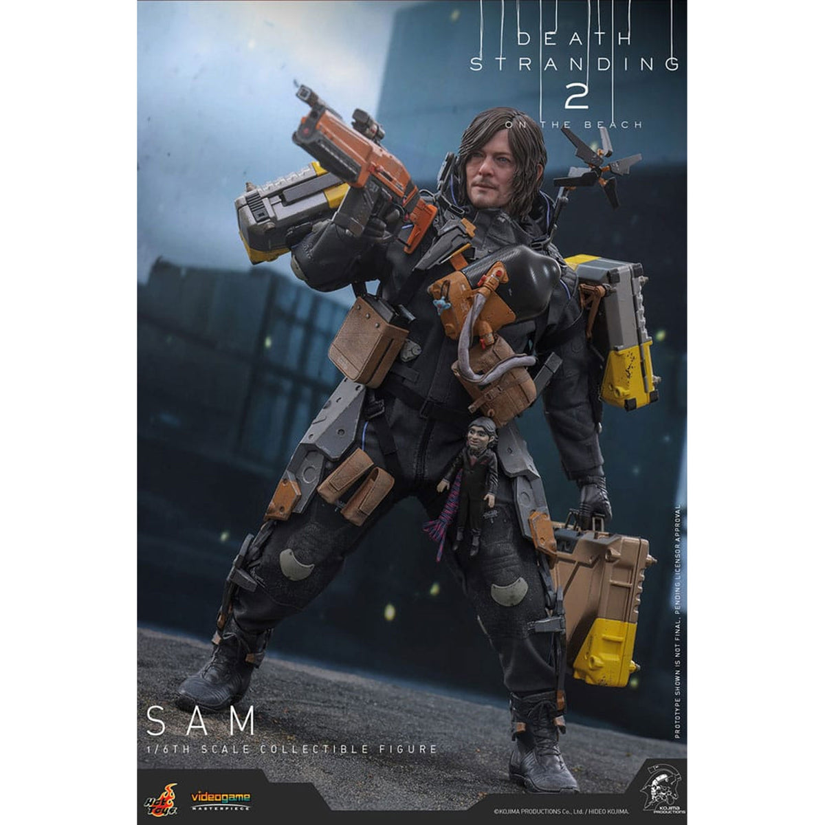 Death Stranding 2: On the Beach Videogame Masterpiece 1/6 Sam -Action Figuuri