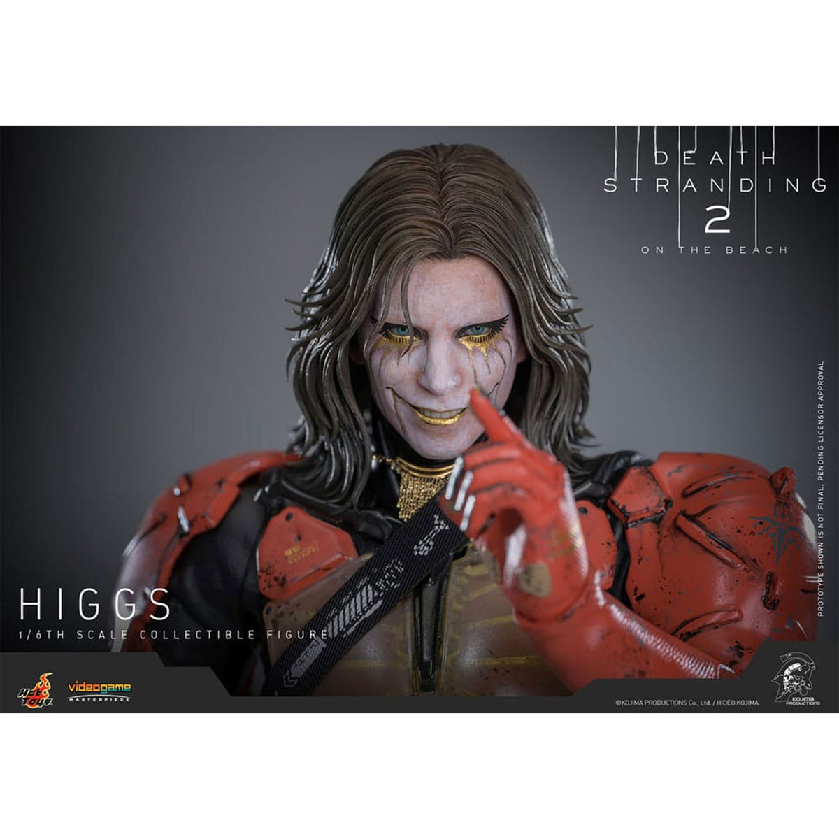 Death Stranding 2: On the Beach Videogame Masterpiece 1/6 Higgs 33 cm -Action Figure