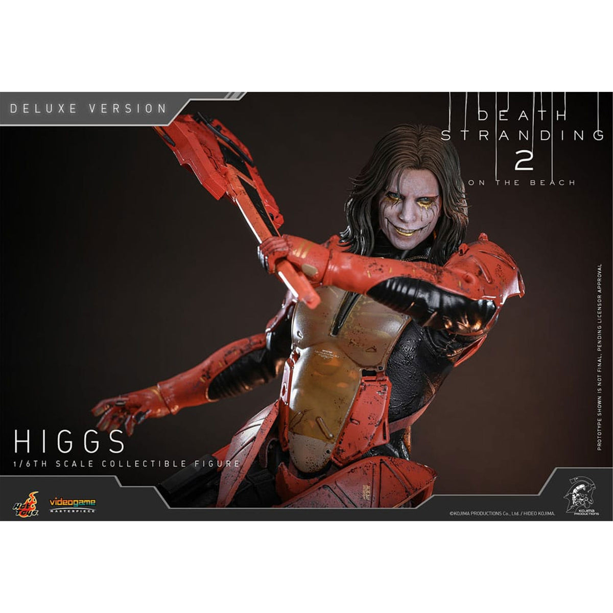 Death Stranding 2: On the Beach Videogame Masterpiece 1/6 Higgs (Deluxe Version) -Action Figure
