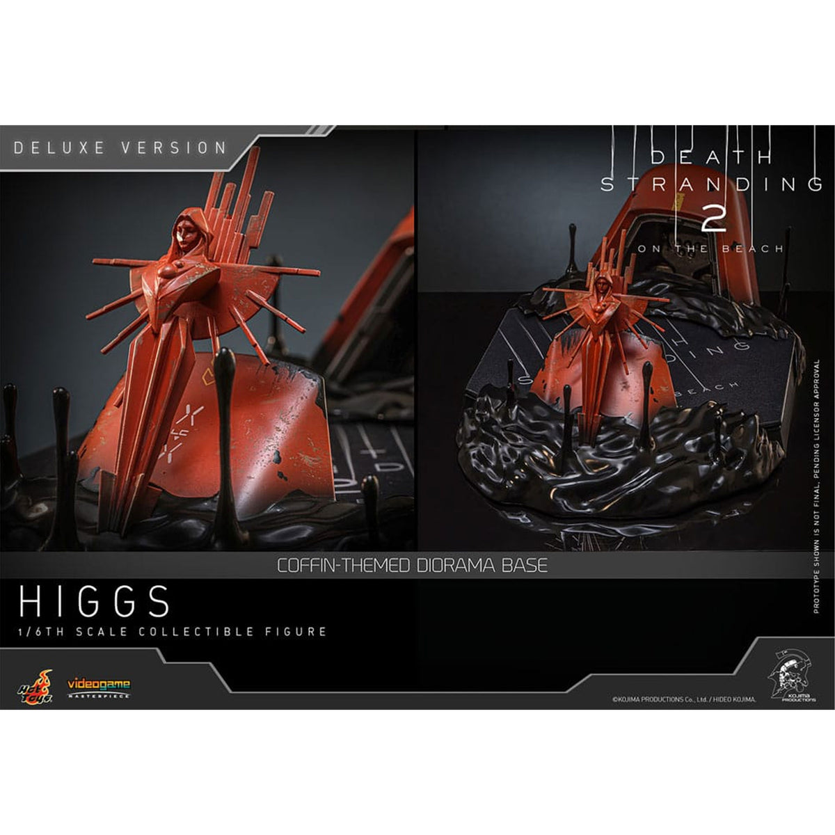 Death Stranding 2: On the Beach Videogame Masterpiece 1/6 Higgs (Deluxe Version) -Action Figure