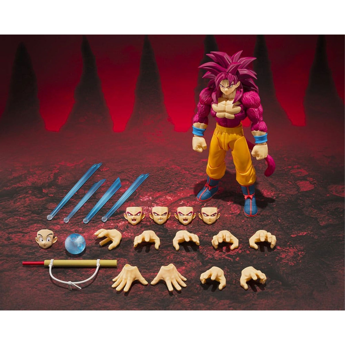 Dragon Ball S.H. Figuarts Super Saiyan 4 Son Goku -Daima- -Action Figure