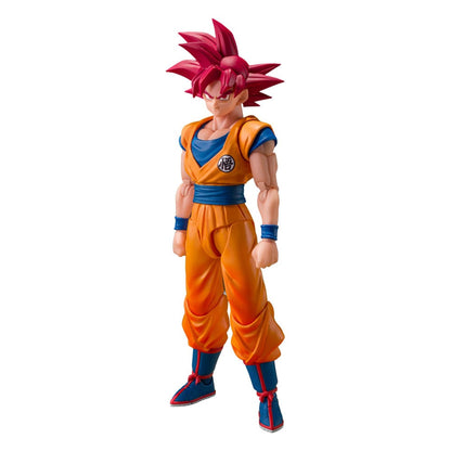 Dragon Ball Super S.H.Figuarts  Super Saiyan God Son Goku (God Aura) -Action Figure