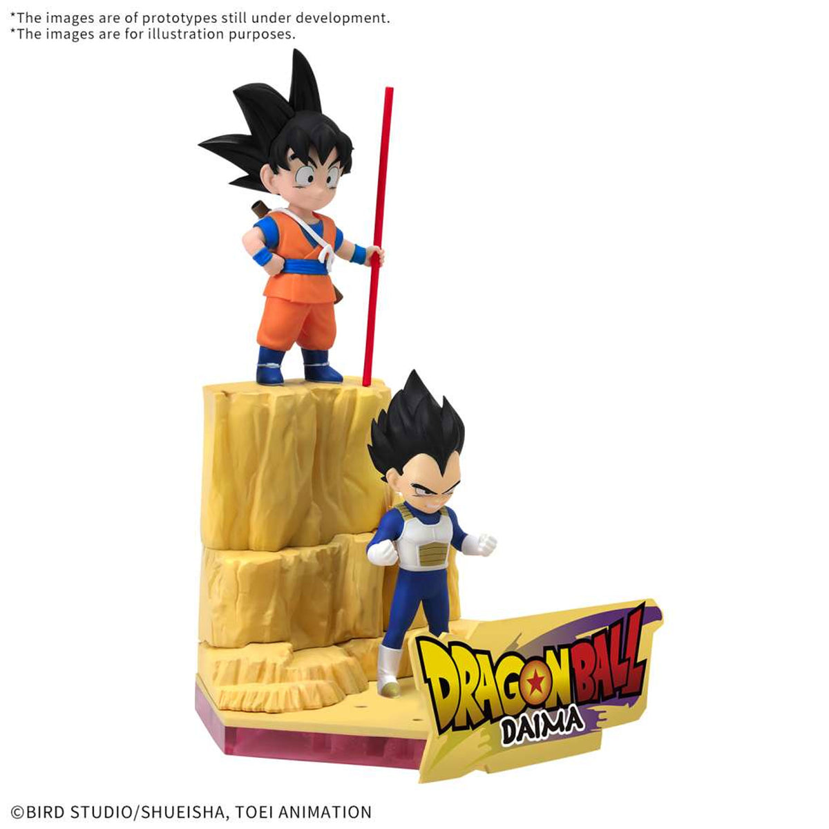 Dragon Ball Daima Son Goku & Vegeta - Modellbyggsats