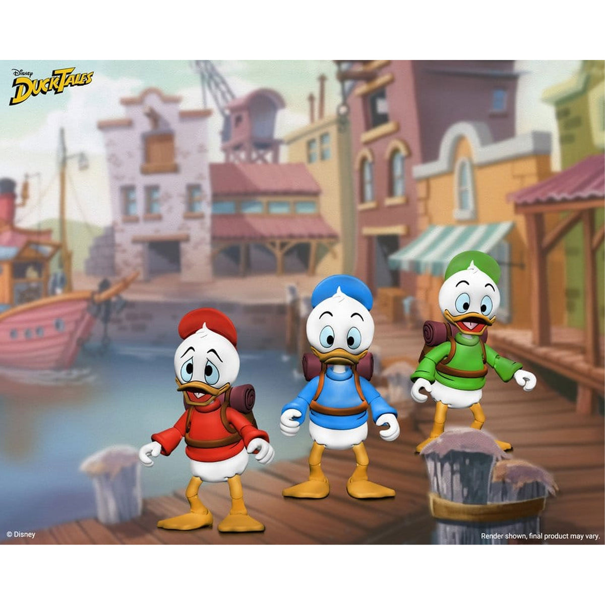 DuckTales Ultimate 3-Pack Huey, Dewey, and Louie -Action Figures