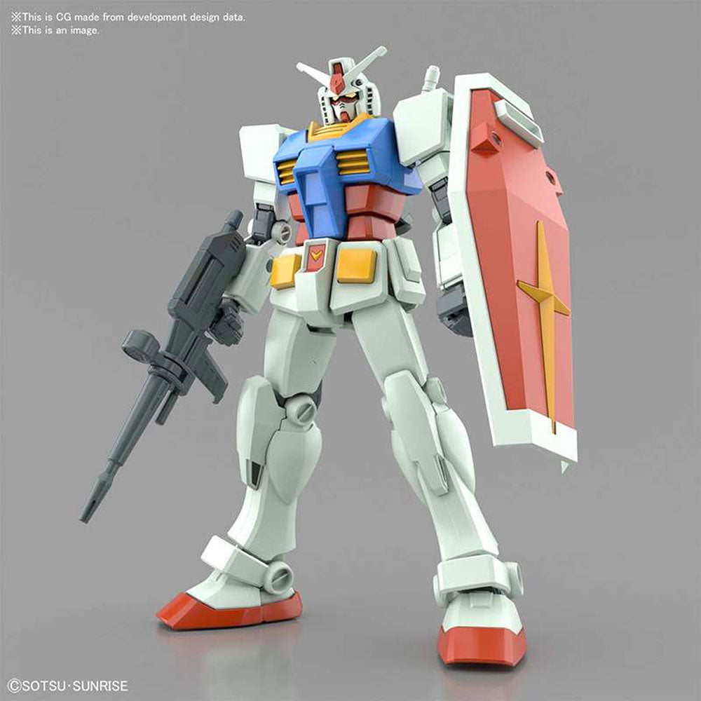Eg Gundam Rx-78-2 Full Weapon Set -Model kit