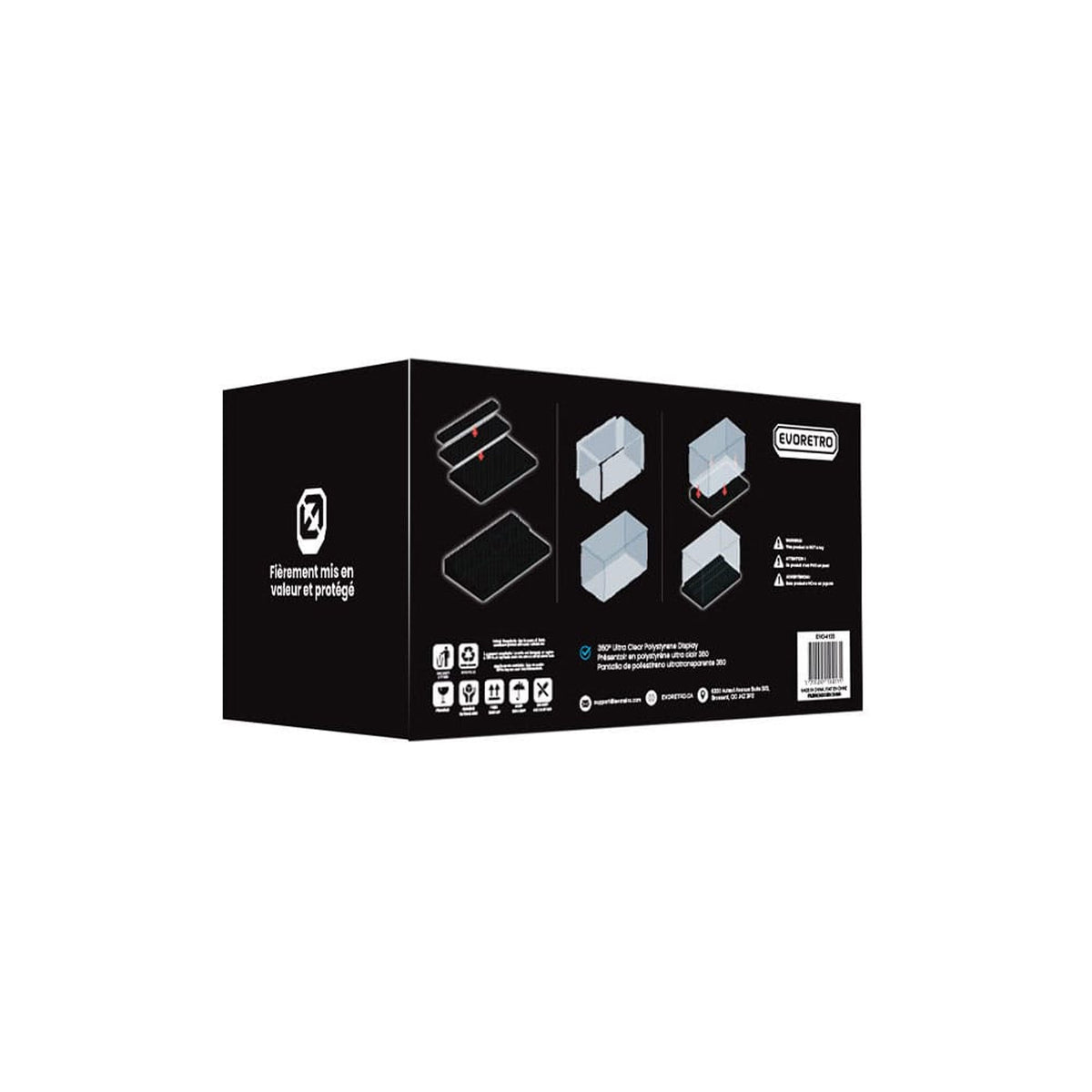 Evoretro Acrylic Display Case for mini figures -Kotelo