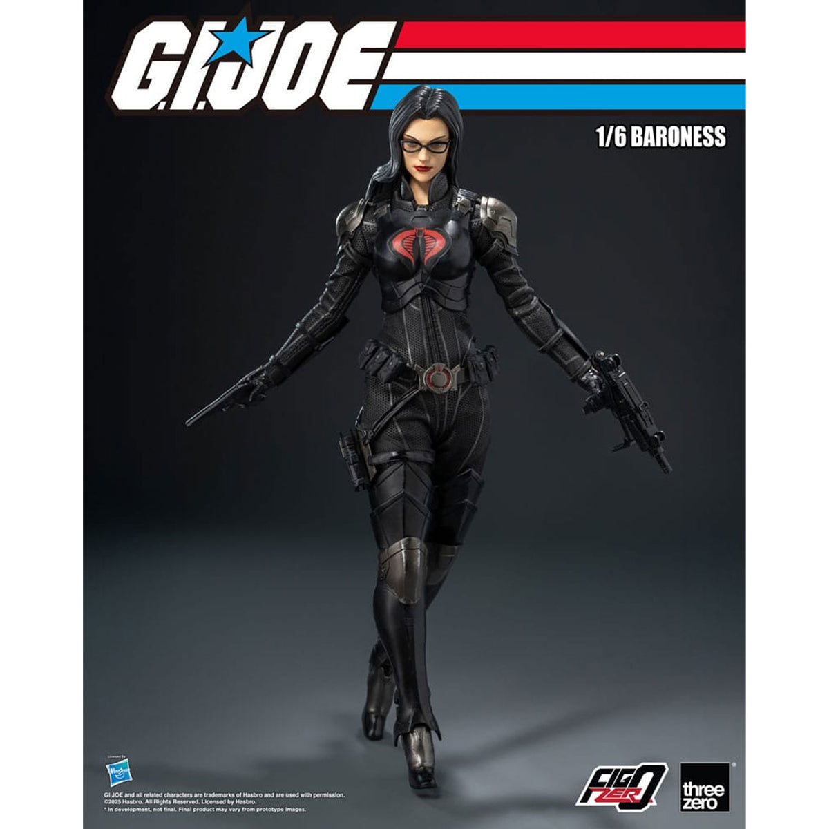 G.I. Joe FigZero 1/6 Baroness -Action Figuuri