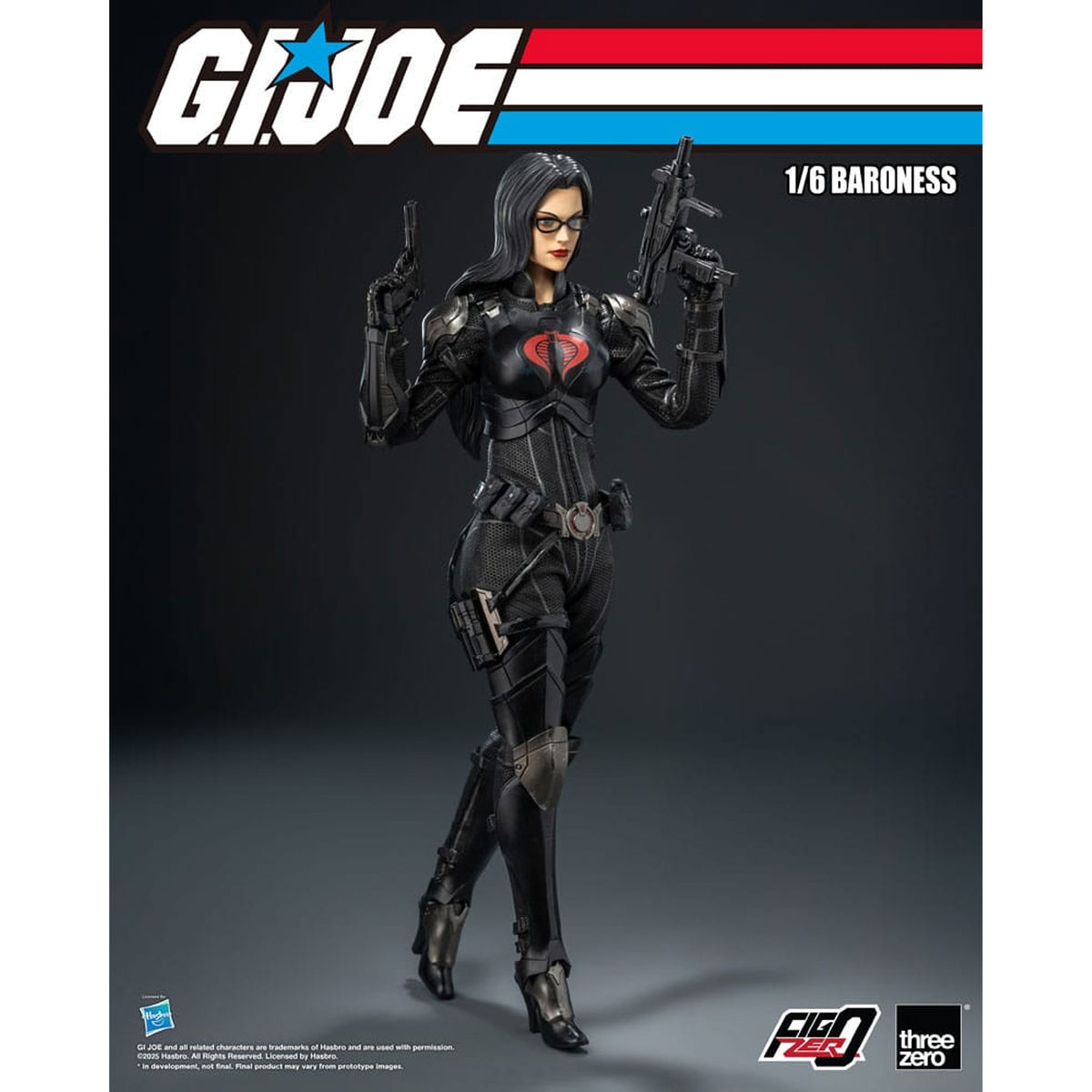 G.I. Joe FigZero 1/6 Baroness -Action Figuuri