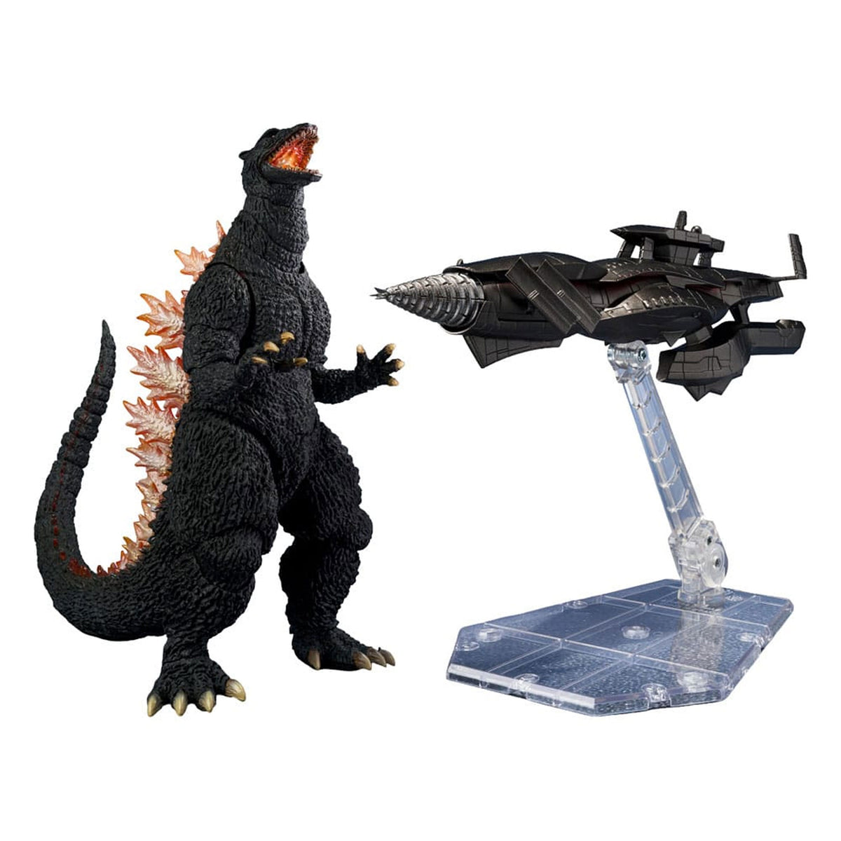 Godzilla: Final Wars S.H.MonsterArts Godzilla Heat Ray Ver. vs. New Gotengo -Action Figure